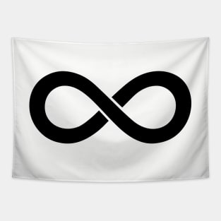 Infinity Black Tapestry