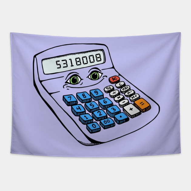 Calculation 5318008 Tapestry by artfulfreddy