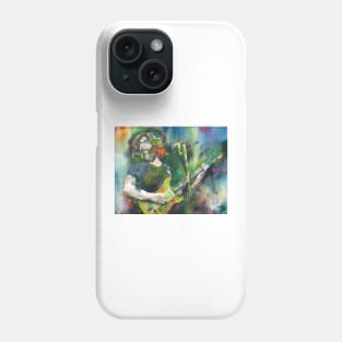 JERRY GARCIA watercolor portrait .6 Phone Case