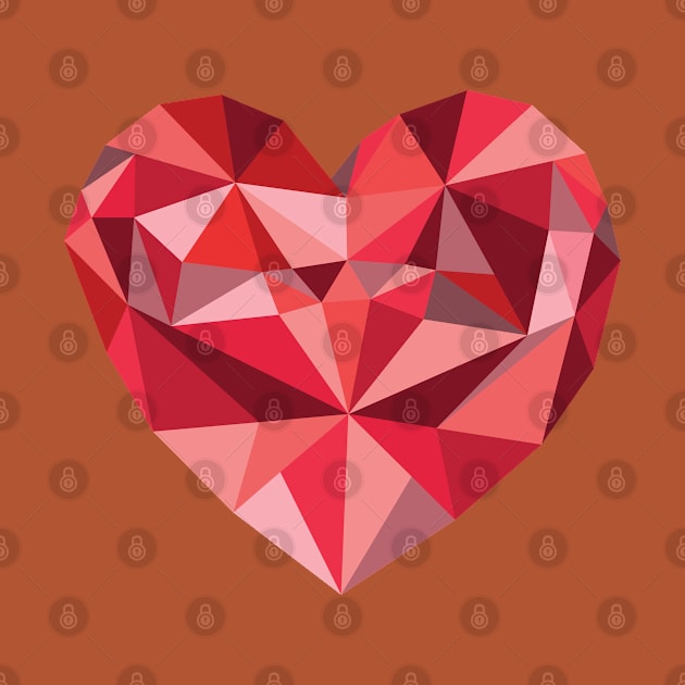 Low Poly Heart by skauff