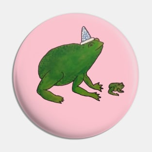 Wizard Frog Pin