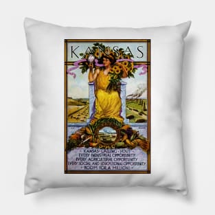 Kansas Calling Pillow