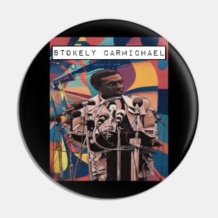 Stokely Carmichael (Retro) Pin