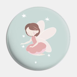 Pink fairy Pin