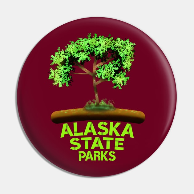 Alaska State Parks Pin by MoMido