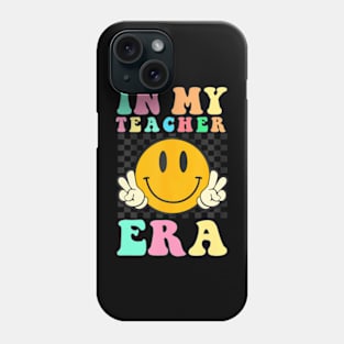 In My Teacher Era Retro Back To School Teacher Student Phone Case