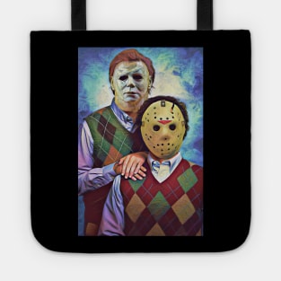 Horror Step Brothers halloween movie Tote