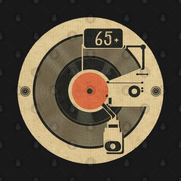 45 Record Adapter (Distressed) by Aldrvnd