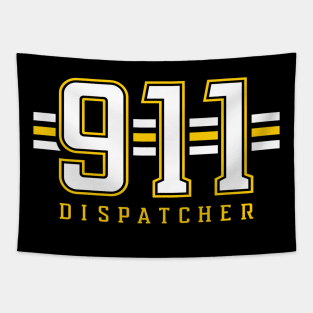 911 Police Dispatcher Gift for Sheriff First Responder Dispatch Appreciation Gift Tapestry