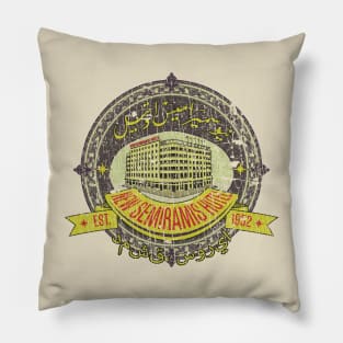 New Semiramis Hotel 1952 Pillow