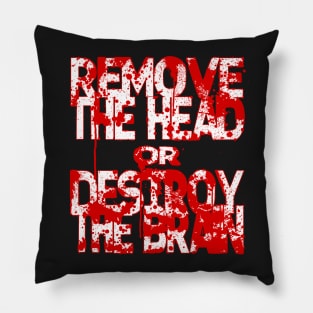 How to Get rid of Zombies Pillow