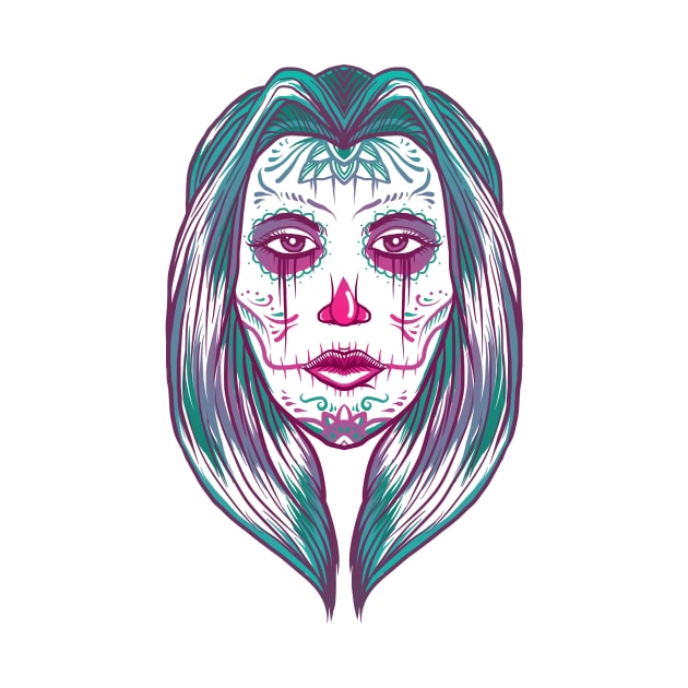 muerte girl by Luckyart11