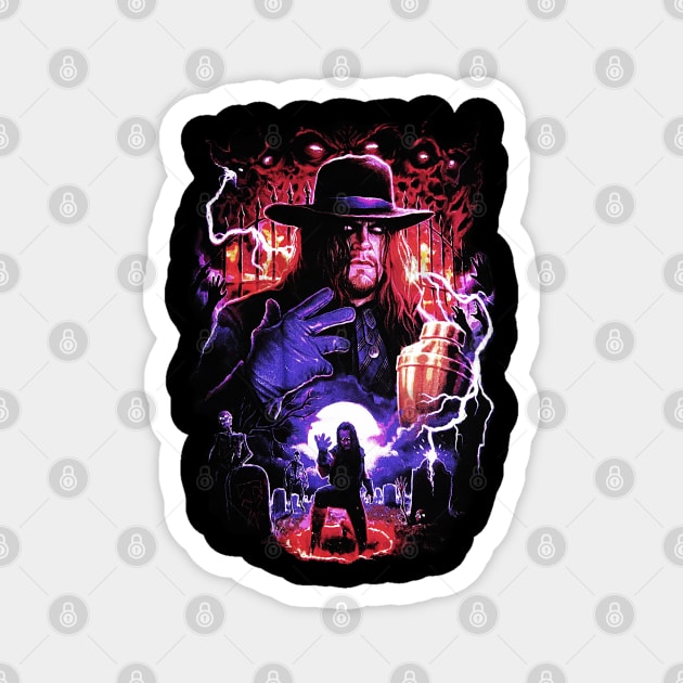 The Undertaker - WWF Wrestling Magnet by nicklower