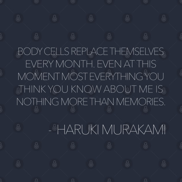 Haruki Murakami Quotes Design by DankFutura