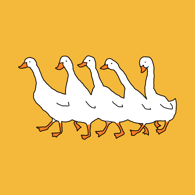 Geese by microslug