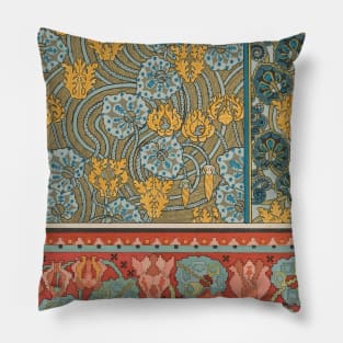 Vintage Flower Design Pillow