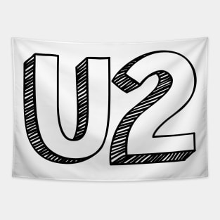 U2 // Typography Design Tapestry