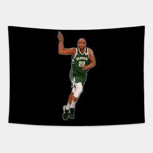 Khris Middleton #22 Get Three Points Tapestry