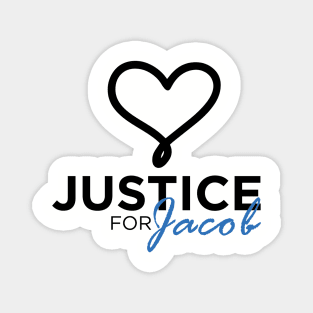 Justice for Jacob Heart Magnet