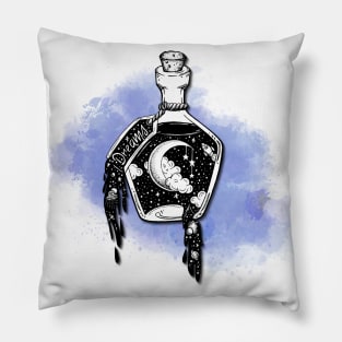 Splattered dreams Pillow