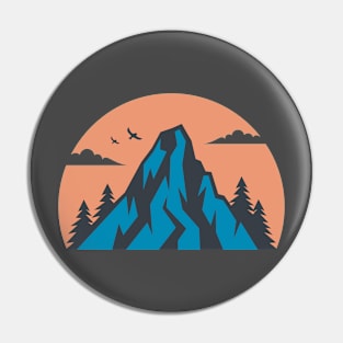 Mountain Peak Pin