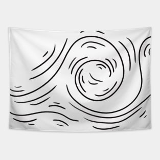 Waves from the ocean Tapestry