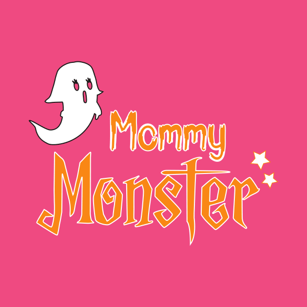 Mommy Monster Halloween by Imaginbox Studio