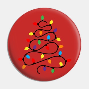 Lights Christmas Tree Pin