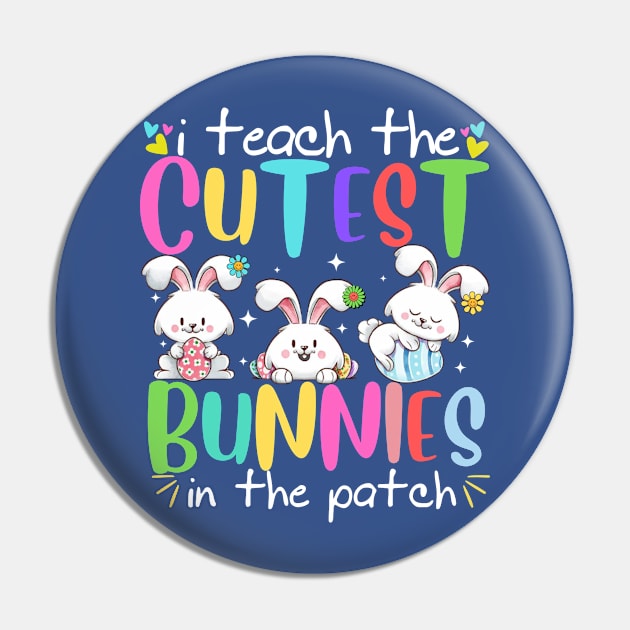 Groovy I Teach The Cutest Bunnies In The Patch Pin by MetAliStor ⭐⭐⭐⭐⭐