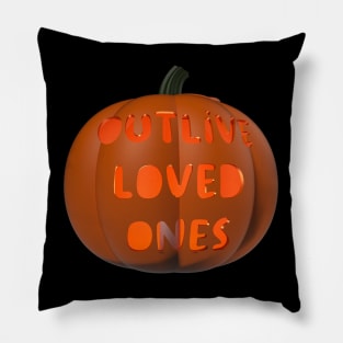 Pumpkin reality check Pillow