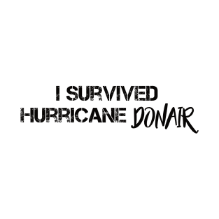 Hurricane Donair - Black Font T-Shirt