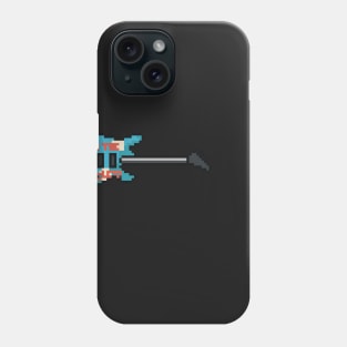 Pixel Armed and Homeless Guitar Phone Case