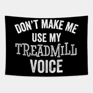 Funny Treadmill Workout Exercise Gym Fitness Gift Tapestry