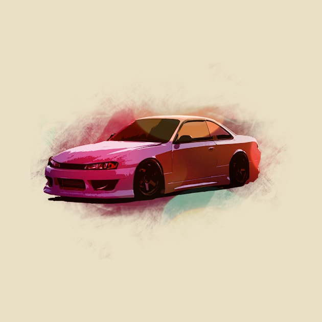 Rainbow Sherbet 240sx by willohbe