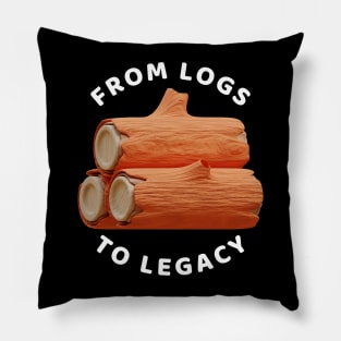 From Logs to Legacy Woodworking/Wood Working/Woodwork Pillow