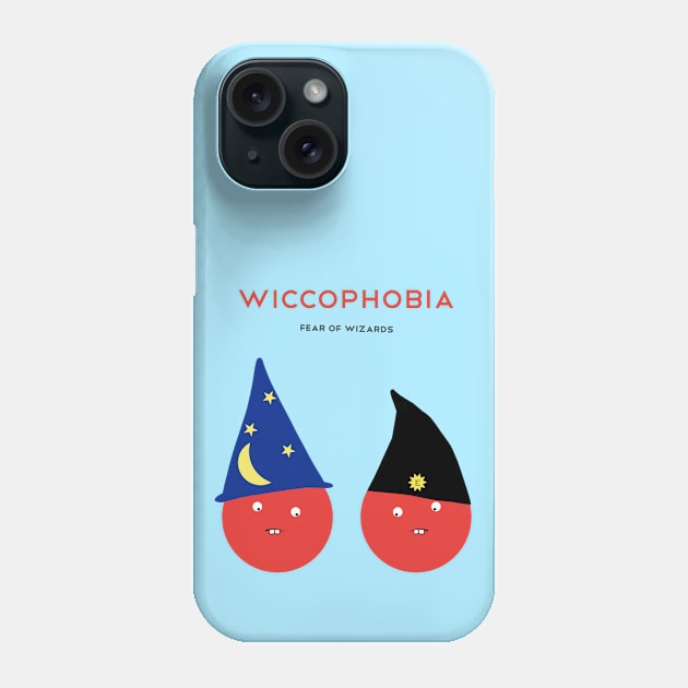 Fear of wizards Phone Case by Massive Phobia