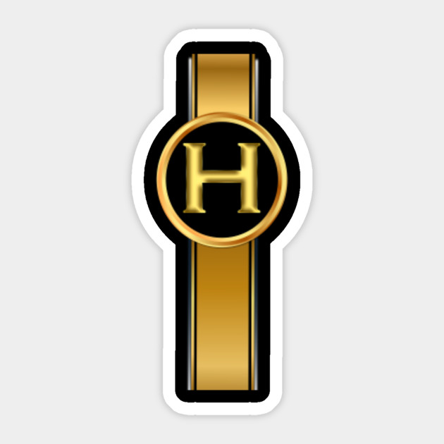 letter h letter h sticker teepublic