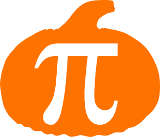 Pumpkin Pi Funny Halloween Magnet