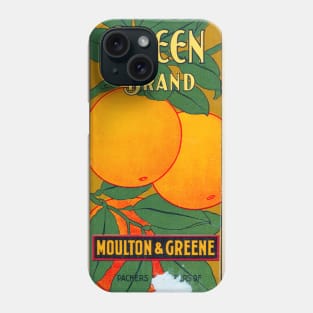 Gypsy Queen Brand crate label, 1891 Phone Case