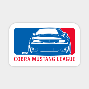 2003-2004 New Edge Cobra Mustang League Magnet