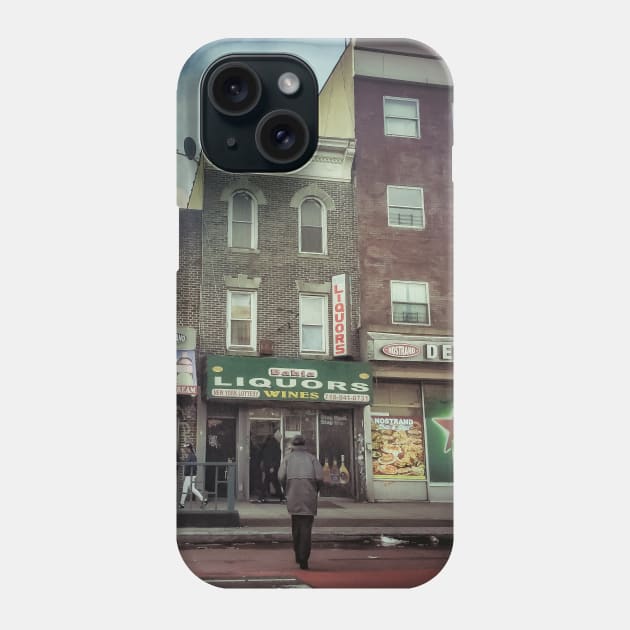 Flatbush, Brooklyn, New York City Phone Case by eleonoraingrid