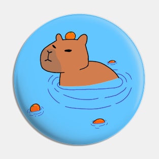 Capibara Pin