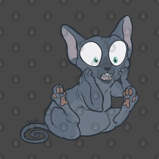 Oh My - blue sphynx by TaksArt