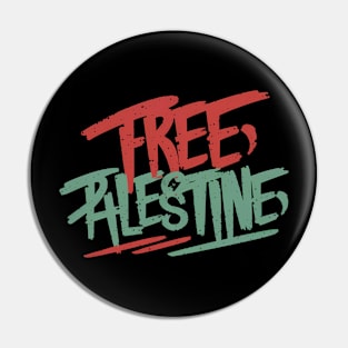 Free Palestine Pin