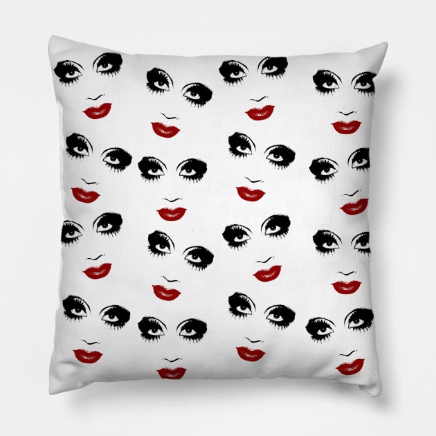 Bianca Del Rio pattern Pillow by valentinahramov