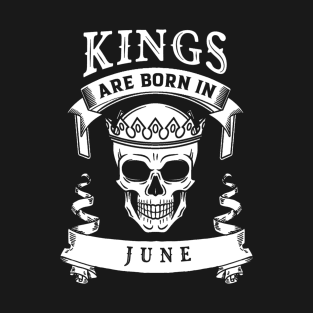 Kings Are Born In June T-Shirt