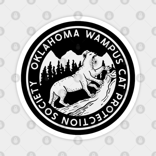 Wampus Protection Society (Mono) Magnet by nickbeta