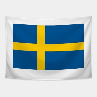 Sweden National Flag Tapestry