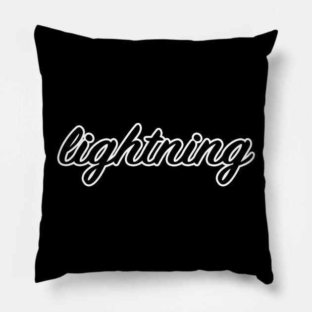 Lightning Pillow by lenn