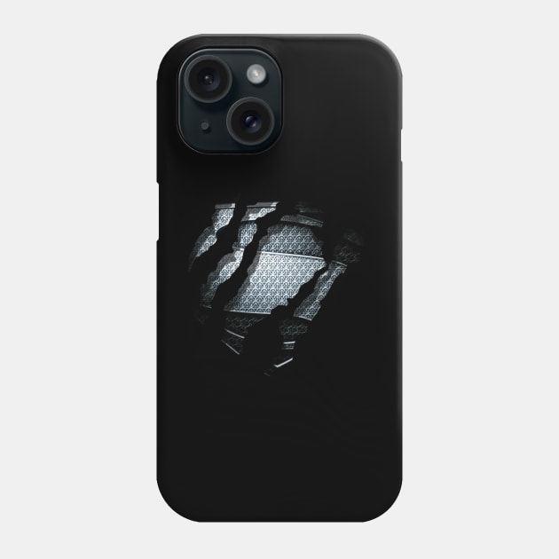 Black Steel Phone Case by ms.fits